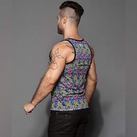 Palm Mesh Tank - Picture 7 of 7